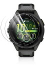 【送料無料】Maxku GARMIN(ガーミン) Forerunner 265S 保護フィルム GARMIN Forerunner 265S Music液晶保護フィルム Forerunner 265Sフィルム 柔軟性PET 柔らかい 硬度4H 気泡ゼロ 指紋防止 飛散防止 高感度 高透過率【フィルム*3】
