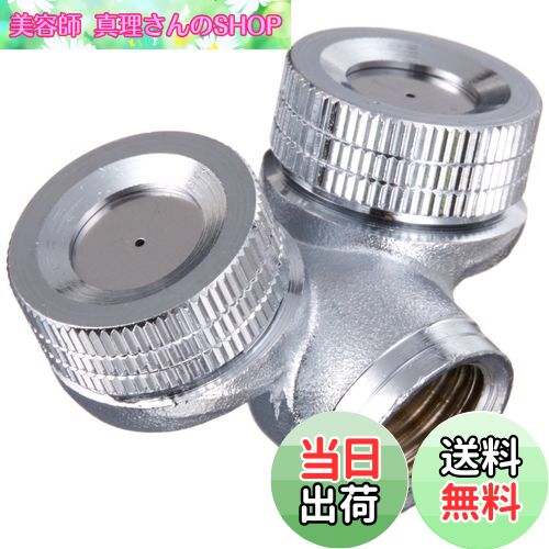 【送料無料】工進(KOSHIN) 噴霧ノズル カニメ噴口 二頭口 【噴板穴径0.7】 DP-107