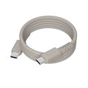 【送料無料】MOTTERU (モッテル) 240W対応 USB-C to USB-C マグネットケーブル しなやかでやわらかい断線に強い Power Delivery EPR iPhone16e 16 15 ノートPC対応 1.0m ラテグレージュ MOT-MGCC100-GY