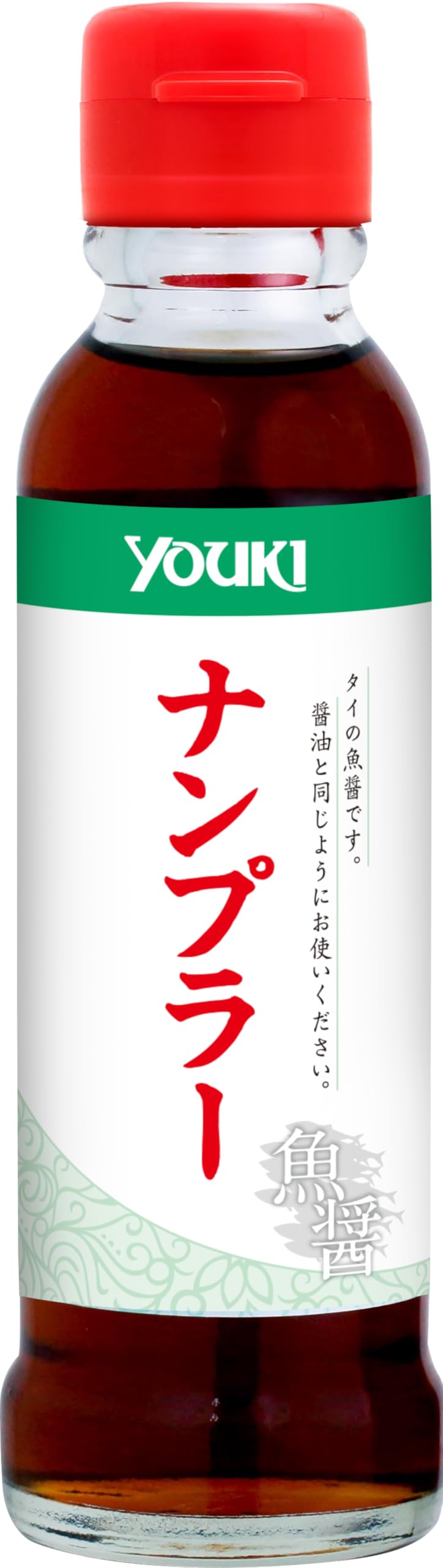 商品情報商品の説明商品紹介 タイの代表的な調味料のひとつ・・・ナンプラー。 カタクチイワシを発酵、熟成させた魚醤です。 旨みが非常に強く、料理をコク深く仕上げます。 タイカレーをはじめ、炒め物や煮物の隠し味に。 シンプルに炒めソースに。 カタクチイワシのだしがしっかりでているので、スープのベースとしてもお使いいただけます。 唐揚げの下味にお醤油の代わりに使っていただいたり、ライスペーパーのたれとしてもOK。 原材料・成分 カタクチイワシ、食塩主な仕様 内容量：140gbr原産国：タイ原材料:カタクチイワシ、食塩タイカレーをはじめ、炒め物や煮物に。商品サイズ(高さx奥行x幅):16cmx4.5cmx4.5cm