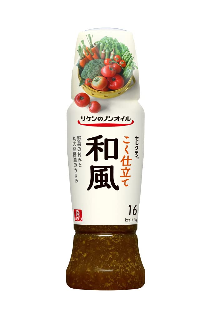 【送料無料】理研ビタミン リケンのノンオイル セレクティ こく仕立て和風 190ml