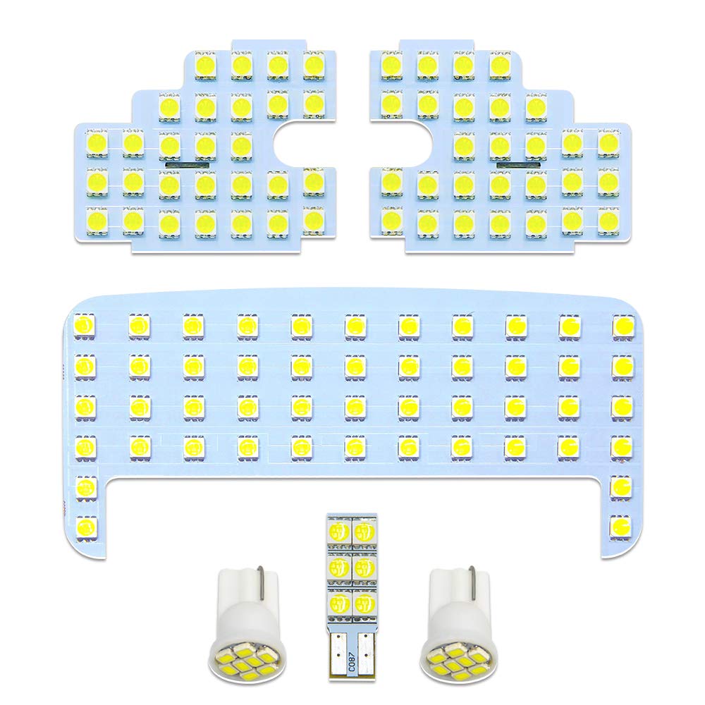 乐天商城 - 【送料無料】シエンタ170系 LED ルームランプ トヨタ SIENTA 170系 NHP17 NSP17 NCP17 専用設計 ホワイト 室内灯 爆光 カスタムパーツ ルームランプセット 取付簡単 全6点 (シエンタ170系 用)