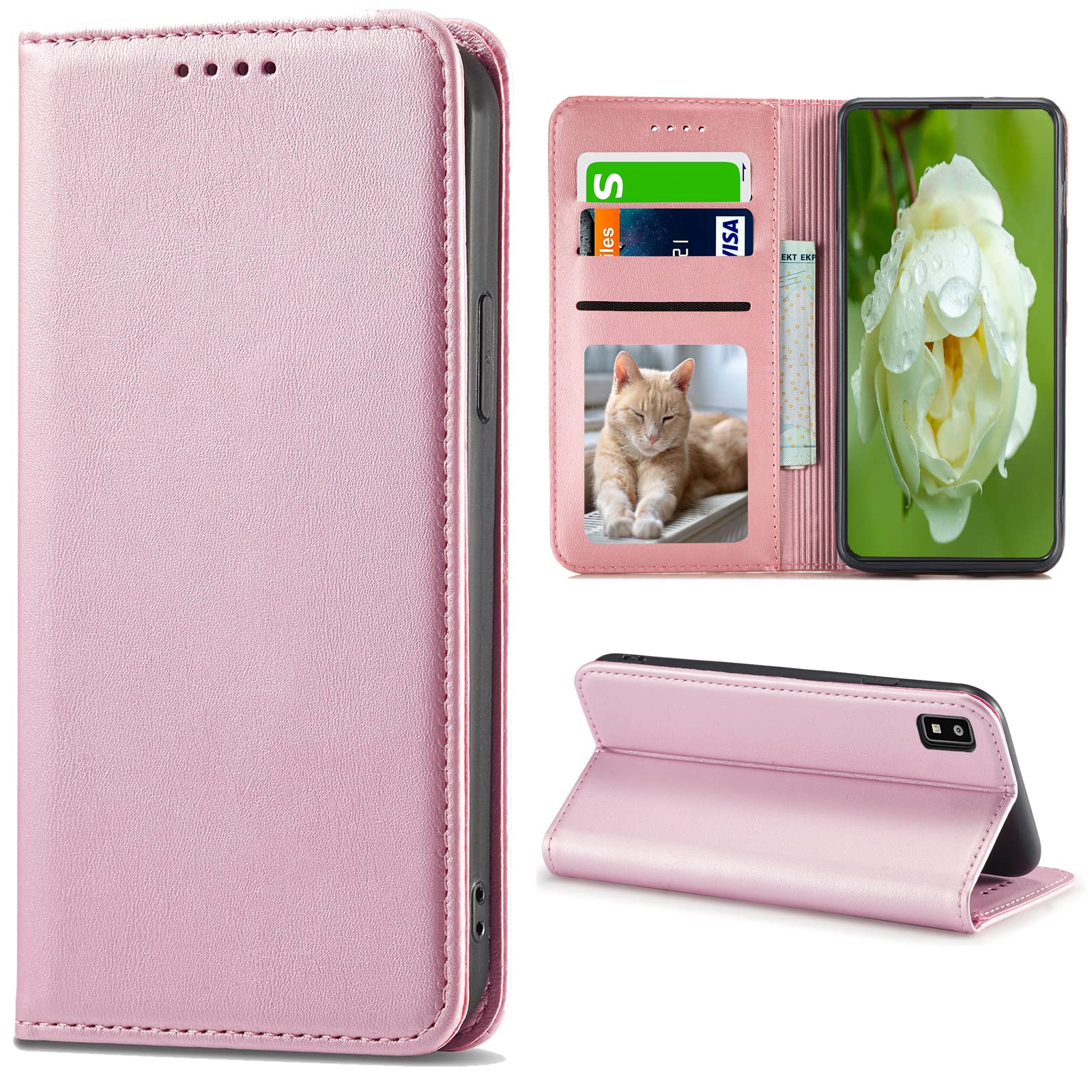 乐天商城 - 【送料無料】Lsscase 兼用 Aquos wish 3に適用 ケース手帳型 SH-53D A302SH ケース シャープ アクオス ウッシュ3に適用 カバー SH-53D docomo ドコモ全対応 携帯ケース スマホケース 携帯カバー 肌触り良い カード収納 財布型 マグネット内蔵 スタンド機能 耐衝撃 全面