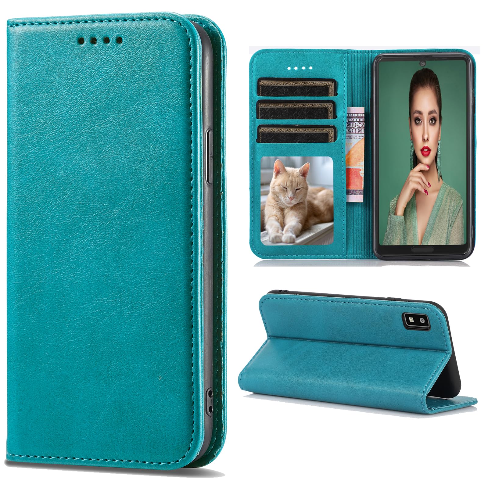 乐天商城 - 【送料無料】Lsscase 兼用 Aquos wish 3に適用 ケース手帳型 SH-53D A302SH ケース シャープ アクオス ウッシュ3に適用 カバー SH-53D docomo ドコモ全対応 携帯ケース スマホケース 携帯カバー 肌触り良い カード収納 財布型 マグネット内蔵 スタンド機能 耐衝撃 全面
