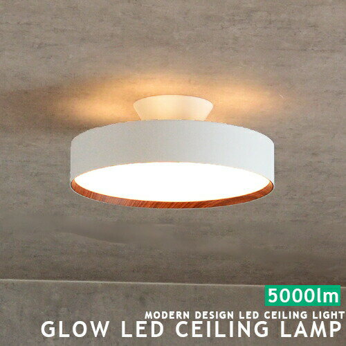 [Glow 5000 LED-ceiling lamp グロー5000LEDシーリングランプ][ARTWORKSTUDIO：アートワークスタジオ] LEDシーリングランプ シーリングライト LED搭載 6畳用 8畳用 リモコン 照明 リビング用 …