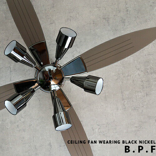 Ceiling Fan Light 󥰥ե饤 LEDбB.P.Fۥ⥳  饤 ӥ ˥  Υȡ ݥåȥ饤 ֥å  ʥ  ޯ 6 8  롼  SOHO ȥꥢ ܾ(2-5פ򸫤