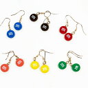 m&m’s アクセサリー プチプラ ピアス 吊り下げ お菓子 チョコレート エムアンドエムズ グッズ m&m’s アクセサリー プチプラ ピアス 吊り下げ お菓子 チョコレート エムアンドエムズ グッズ