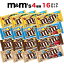 「【クリックポスト対応 16pセット】 m&m's エムアンドエムズ シングルパック 4種類16pセット ミルクチョコレート ピーナッツ アーモンド クリスピー (一袋約40g) 送料無料 おやつ お菓子 詰め合わせセット」を見る