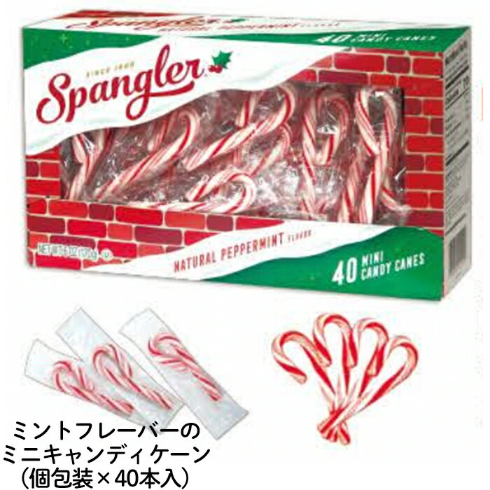 クリスマス【送料無料 ミニキャンディケーン 】1箱 2箱 ミニキャンディケーン 40P 170g クリスマスパー..