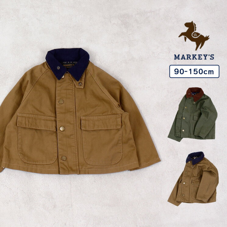 ショートツイルジャケット マーキーズ 子供服 キッズ ベビー 男の子 女の子 アウター 長袖 2025AWのサムネイル