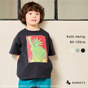 【別注】Keith Haring(TM) プリントTee キースへリング マーキーズ 子供服 キッズ ベビー 男の子 女の子 トップス 半袖 2024SS 【メール便対象】 1