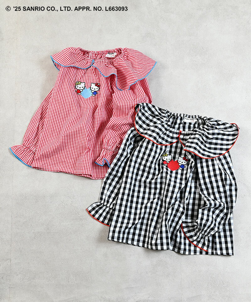 【FINAL SALE／50%OFF】【別注】Hello Kitty フリル襟トップス マーキーズ 子供服 ...