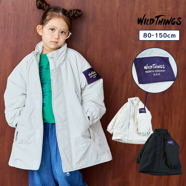【別注】別注WILDTHINGS モンスターパーカー マーキーズ 子供服 キッズ ベビー 男の子 女の子 アウター コート 2025AWのサムネイル
