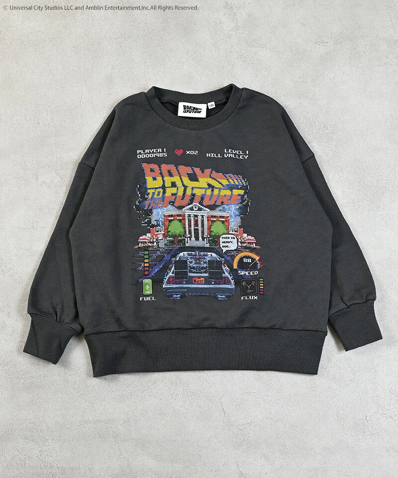 【FINAL SALE／50%OFF】【親子お揃い】【別注】BTTF プリントトレーナー（80〜150c...