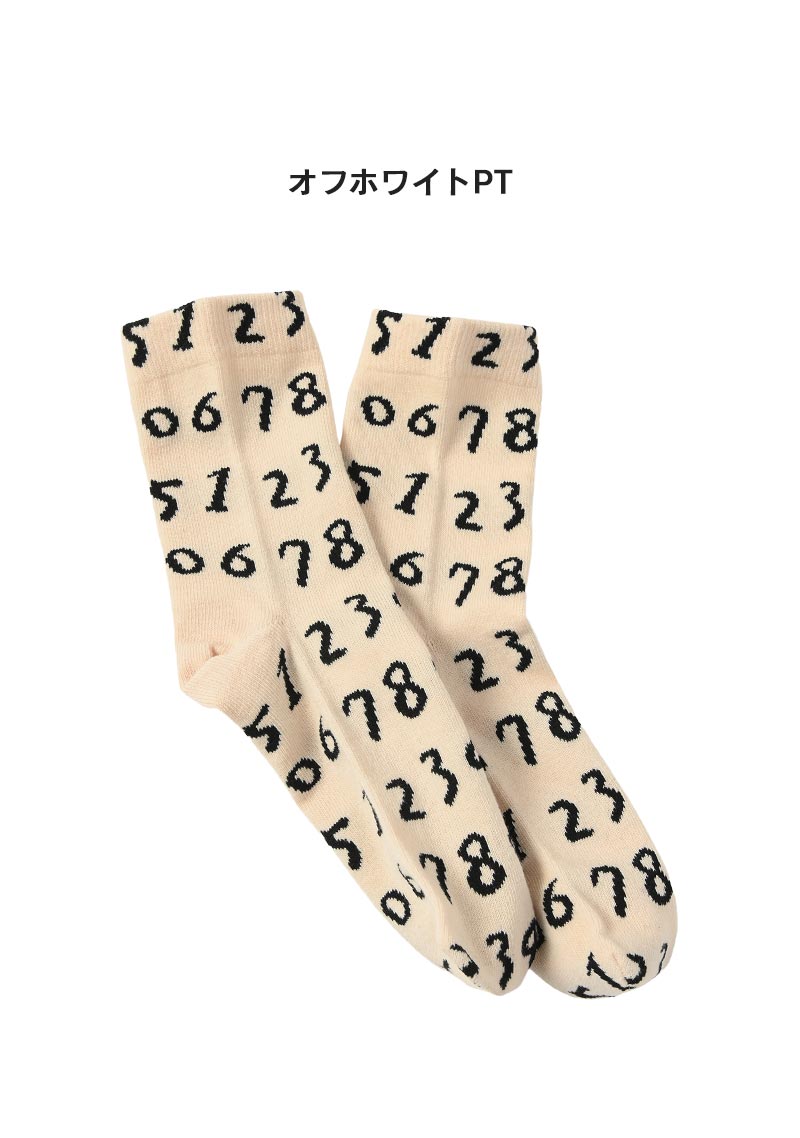 【日本製】ショートクルーソックス ナンバー(2...の紹介画像2