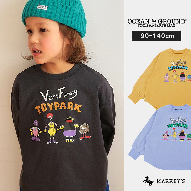 SPRING DOLLプリントTシャツ キッズ ロンT 長袖Tシャツ 綿100％