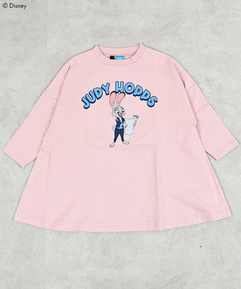 【SALE／30%OFF】【別注】ズートピアプリントワンピース（80〜130cm） 子供服 女の...