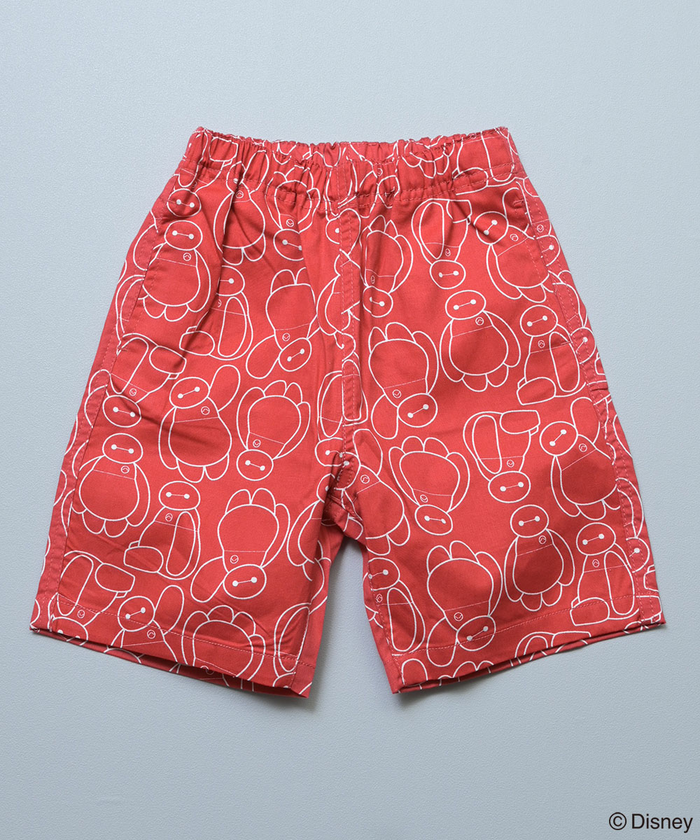 【SALE／50%OFF】【別注】ベイマックス総柄ショートパンツ 子供服 男の子 女の子 ...