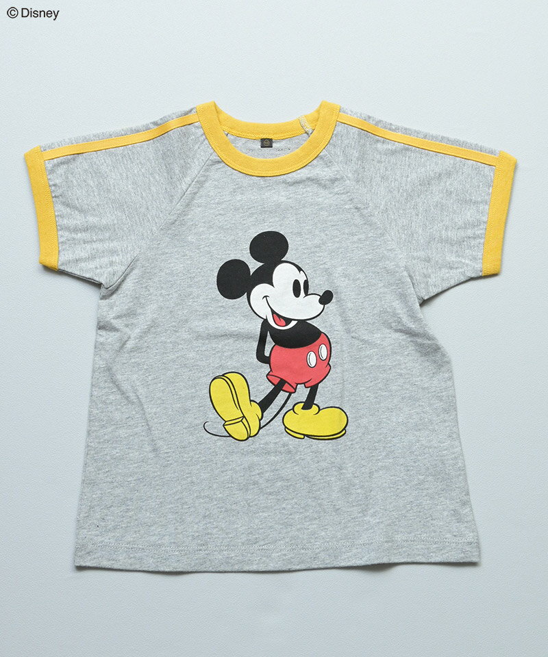 【SALE／40%OFF】【親子お揃い】【別注】ミッキーマウス ラグランラインTシャツ デ...