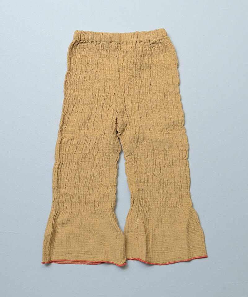 【SALE／30%OFF】Wガーゼシャーリングフレアパンツ 子供服 キッズ ベビー 女の子 ボトムス フレアパンツ フルレングス カジュアル 2026SS markeys-10016377 MARKEY’S サンプル画像3