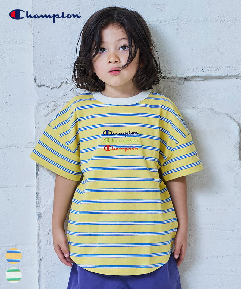 Rakuten - 【別注】ボーダー刺繍Tee 子供服 男の子 女の子 ベビー Tシャツ 2026SS【メール便対象／日時指定不可】