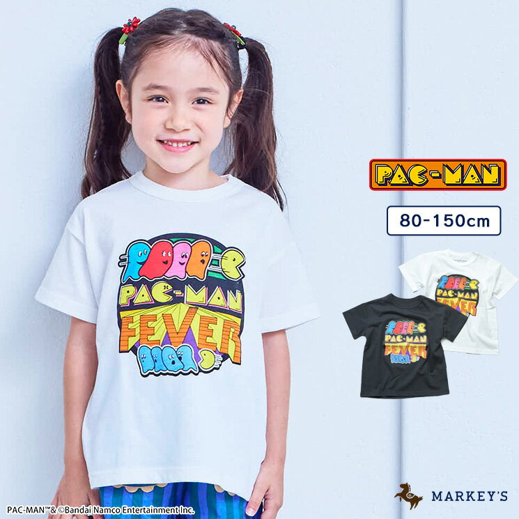 【別注】PAC-MAN FEVER Tシャツ 子供服 キッズ ベビー 男の子 女の子 トップス Tシャツ 半袖 2026SS【メール便対象／日時指定不可】