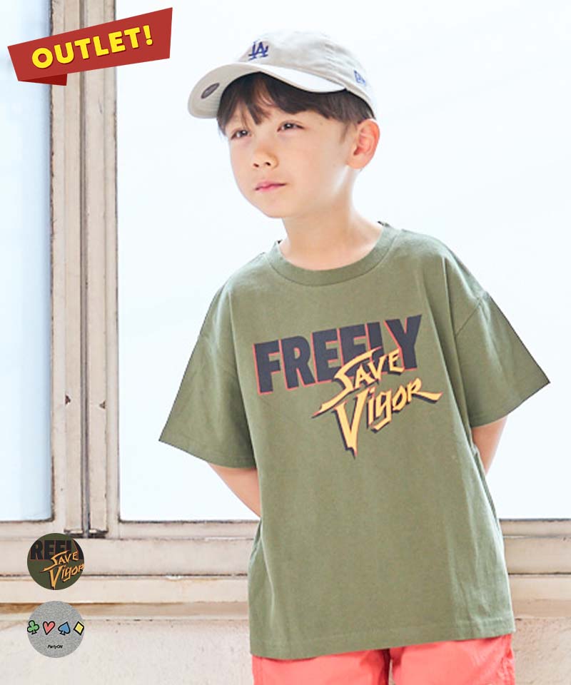 S/SプリントTシャツ マーキーズ 子供服 キッズ ベビー 男の子 女の子 トップス 半袖 2024SS 【メール便対象】のサムネイル
