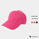 Baseball Low Cap -twill-（53-62cm） newhattan マーキーズ 子供服 雑貨 大人 レディース メンズ キッズ ベビー 男の子 女の子 帽子 2023AW