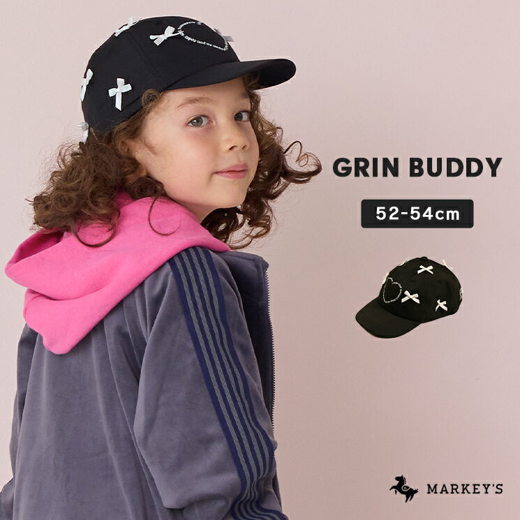 ◎スパセラスト！26H限定クーポン配布中◎別注 Heart Ribbon Cap マーキーズ 子供服
