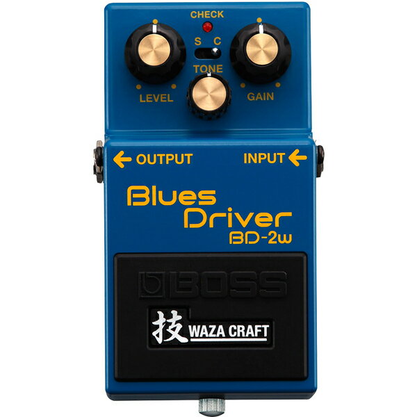 【即納可能】BOSS Blues Driver BD-2w(J)技WAZA CRAFT【MADEINJAPAN】ブルース・ドライバー(新品)【送料無料】【区分A】