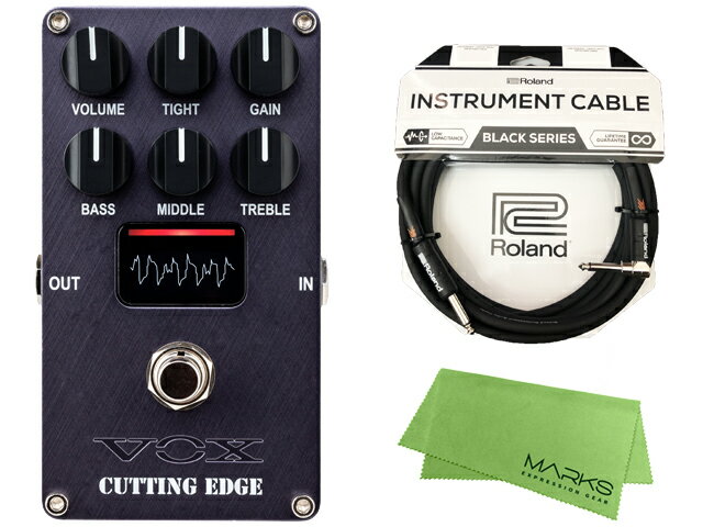 【即納可能】VOX CUTTING EDGE [VE-CE] + Roland ケーブル セット（新品）【送料無料】【区分A】