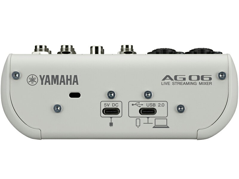 YAMAHA AG06MK2 W �ۥ磻�ȡ��饤�֥��ȥ꡼�ߥ󥰥ߥ�����