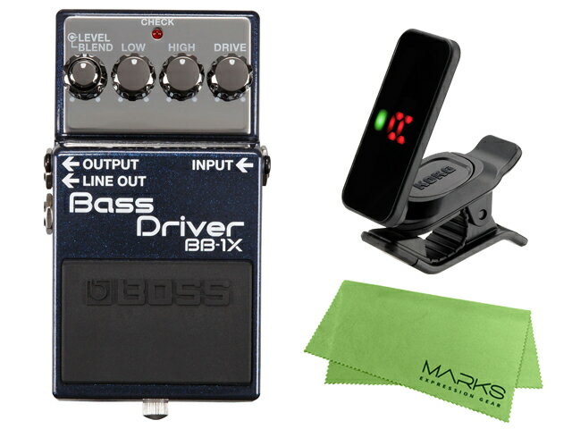 y[\zBOSS Bass Driver BB-1X + KORG Pitchclip 2 PC-2 + }[NXIWiNX ZbgiVijyzy敪Az