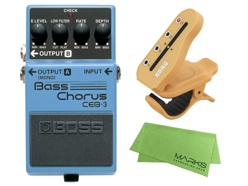 BOSS Bass Chorus CEB-3 + KORG HT-B1 ZbgiVijyzy敪Az