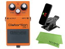 【即納可能】BOSS Distortion DS-1 KORG Pitchclip 2 PC-2 マークスオリジナルクロス セット（新品）【送料無料】【区分A】