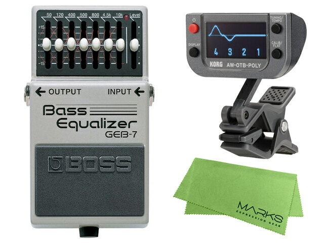 y[\zBOSS Bass Equalizer GEB-7 + KORG AW-OTB-POLY + }[NXIWiNX ZbgiVijyzy敪Az