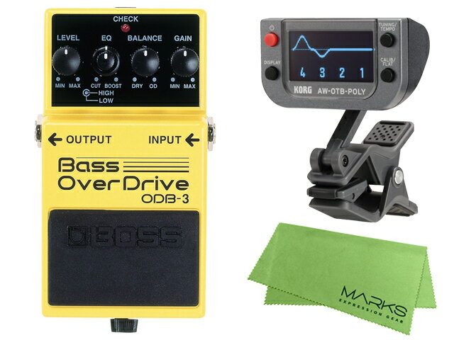 y[\zBOSS Bass OverDrive ODB-3 + KORG AW-OTB-POLY + }[NXIWiNX ZbgiVijyzy敪Az