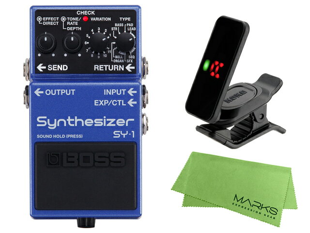 y[\zBOSS Synthesizer SY-1 + KORG Pitchclip 2 PC-2 + }[NXIWiNX ZbgiVijyzy敪Az