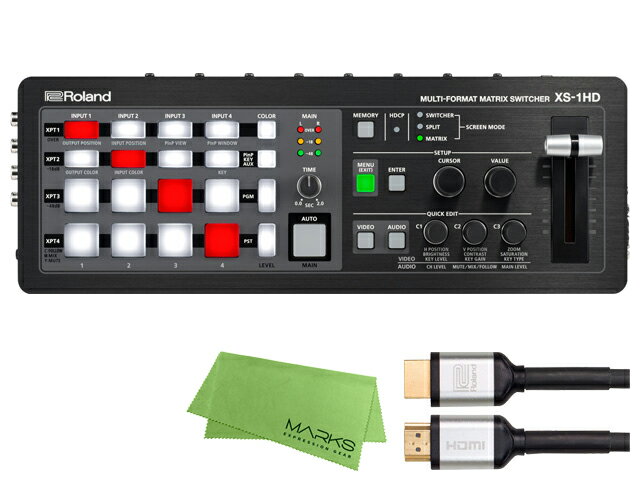 Roland XS-1HD + RCC-3-HDMI + マークスミュージック オリジナルクロス セット（新品）