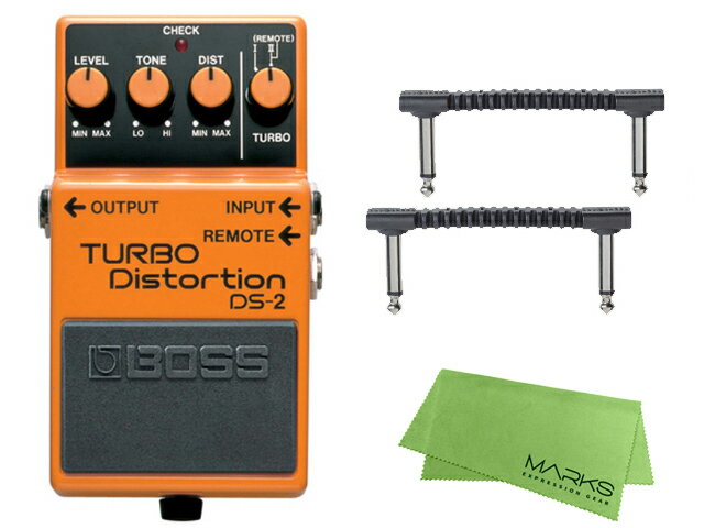 【即納可能】BOSS TURBO Distortion DS-2 WARWICK パッチケーブル 2本 クロス セット（新品）【送料無料】【区分A】