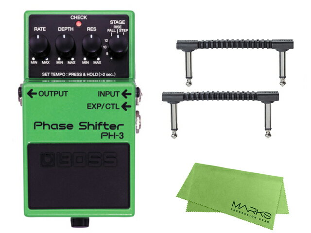 BOSS Phase Shifter PH-3+ WARWICK パッチケーブル 2本+ クロス セット（新品）