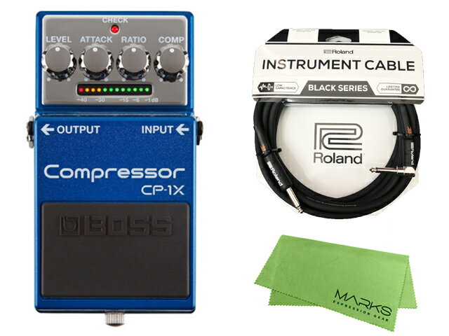 【即納可能】BOSS Compressor CP-1X Roland ケーブル クロス セット（新品）【送料無料】【区分A】