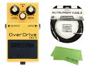 【即納可能】BOSS OverDrive OD-3 Roland ケーブル クロス セット（新品）【送料無料】【区分A】