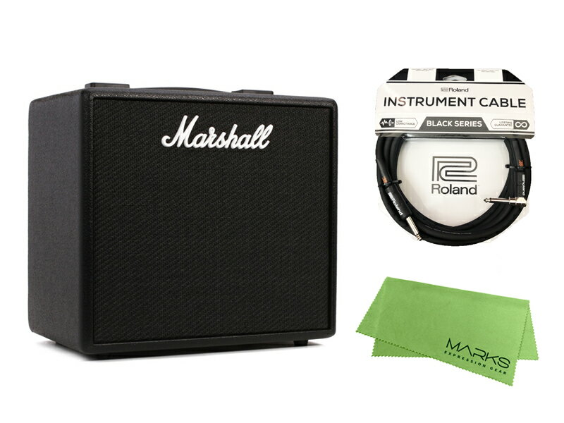 MARSHALL CODE25+Roland ケーブルセット（新品）