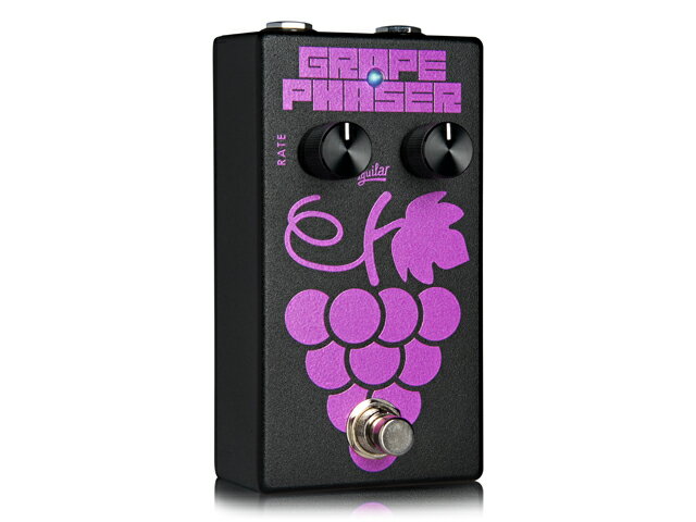 ■店舗在庫あります！即納可能!!■ GRAPE PHASER BASS PHASE Grape Phaserは、シンプルな2つのノブレイアウトで、忠実なアナログ・フェーズ・シフトを提供します。 RATEノブはモジュレーションの速度をコントロールし、COLORノブは信号の一部をフェーズ・シフト回路にフィードバックし、ファンキーな低音を作り出します。 GRAPE PHASER FEATURES ● 入力端子：1/4”標準ジャック x 1 ● 出力端子：1/4”標準ジャック x 1 ● コントロール：RATE, COLORノブ、ENGAGEスイッチ ● 電源：9V 安心の国内正規流通商品 こちらの商品は国内正規流通品です。国内にてメーカー保証／サポートを受けることができます。 【Keywords】 Aguilar AMPLIFICATION PEDALS GRAPE PHASER Bass Phase アギュラー グレープフェイザー ベースフェイズ モジュレーション エフェクター ペダルエフェクター AGRO PEDAL OCTAMIZER CHORUSAURUS FUZZISTOR FILTER TWIN TLC COMPRESSOR TLC COMP N