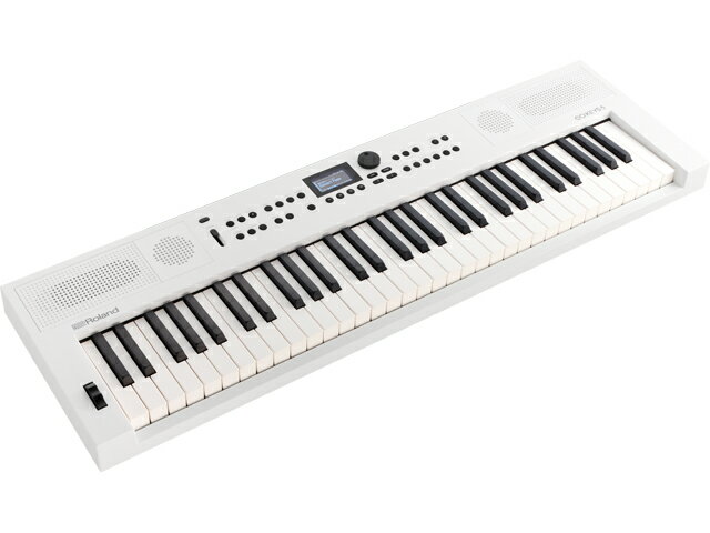 【即納可能】Roland GO:KEYS5 WH [GOKEYS5-WH] ホワイト キーボード デジタルピアノ（新品）【送料無料】【区分G】