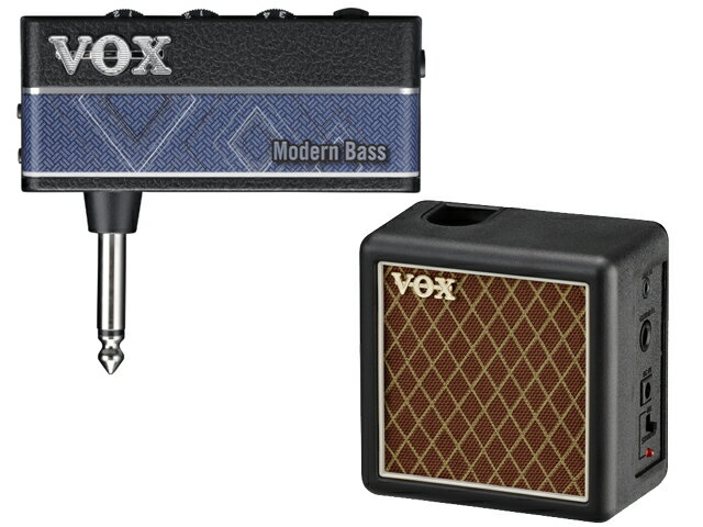 【即納可能】VOX amplug3 Modern Bass + amPlug2 Cabinet セット[AP3-MB／AP2-CAB]（新品）【送料無料】【区分A】
