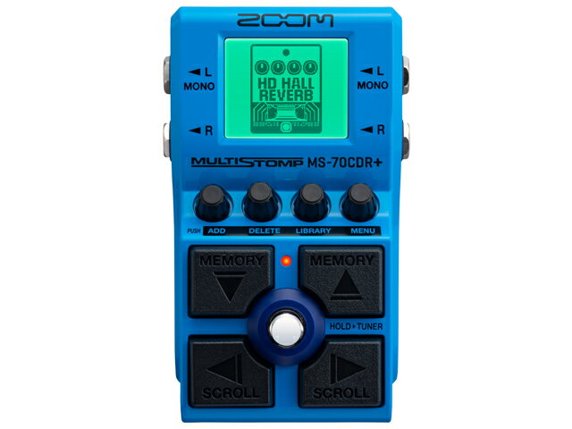 ZOOM MultiStomp MS-70CDR+/ MS-70CDR Plus　エフェクター