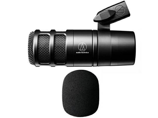 audio-technica オーディオテクニカ AT2040 + 専用ウインドスクリーンAT8176 セット　ダイナミックマイク
