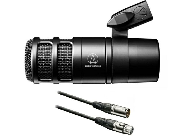 audio-technica オーディオテクニカ AT2040 + XLR-XLR ケーブル セット　ダイナミックマイク